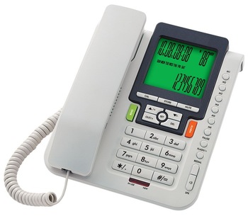 Teléfono con identificador de llamadas para uso doméstico CT-388