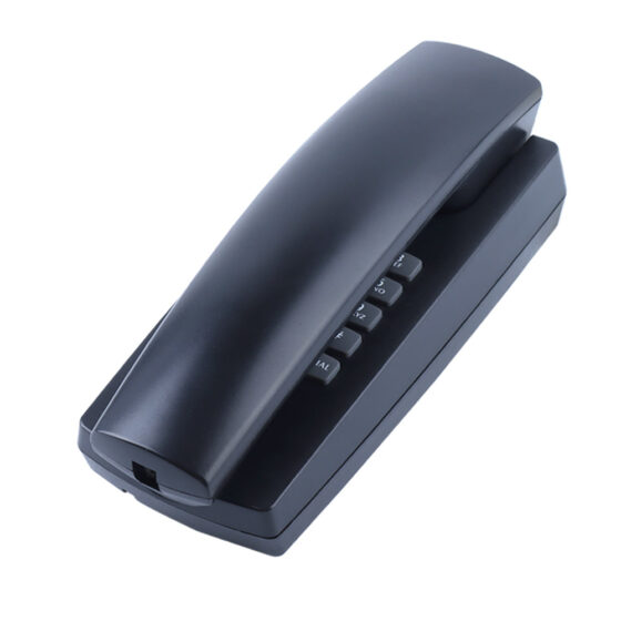 Compact communication bathroom Telephone CT-165, waterproof wall-mounted design, durable for hotel and home use.