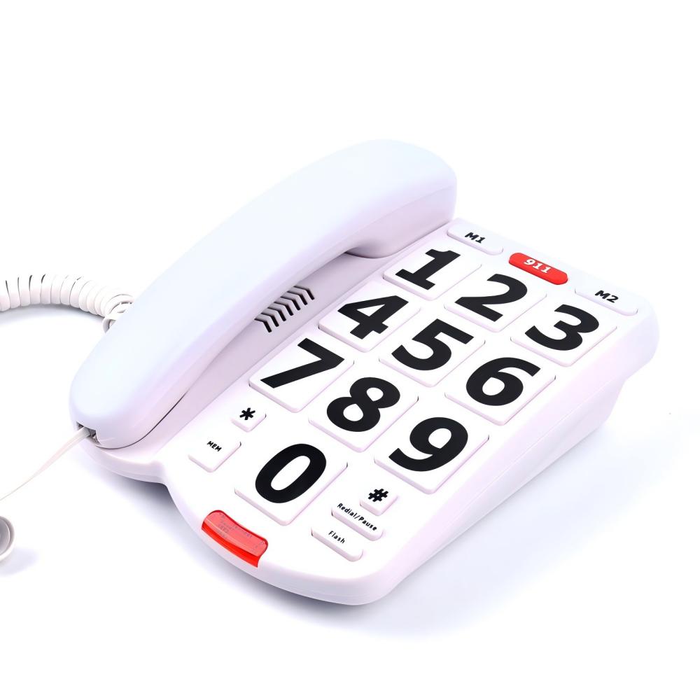 Large Button Telephone for Hearing Impaired CT-256