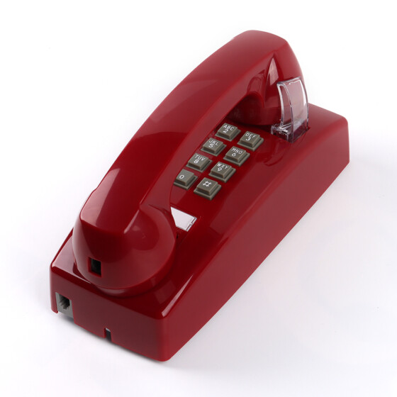 Compact Wall-mounted telephone CT-139 with durable black design.