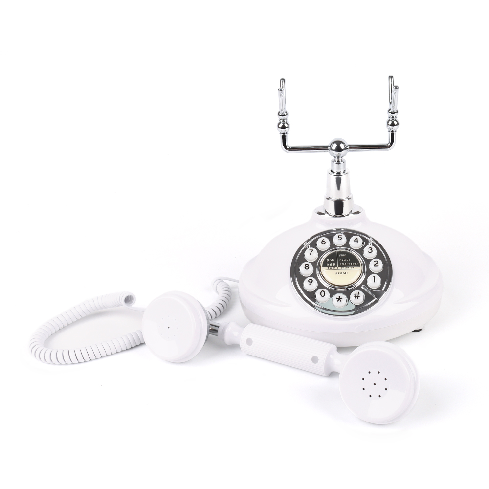 Retro Round Button Landline CT-8301 – Push-Button Telephone