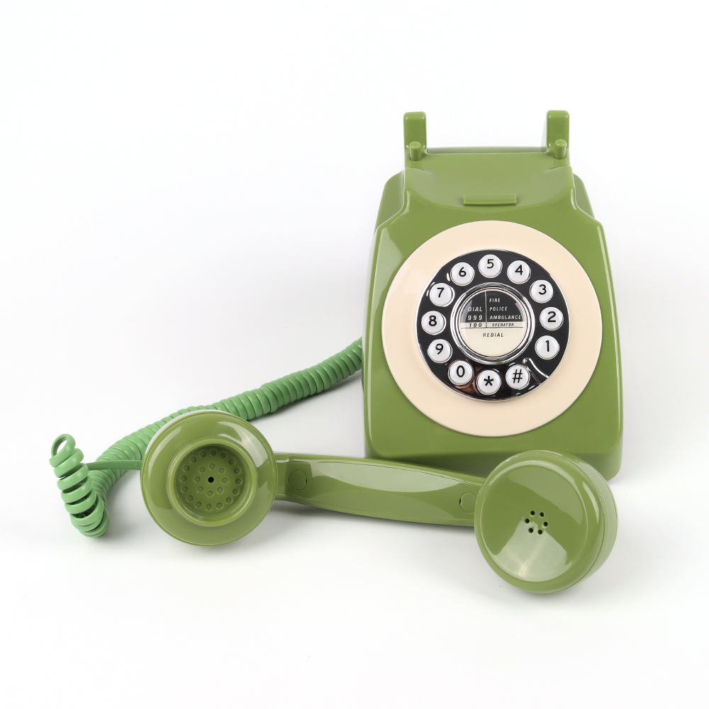 Western Style Push Button Telephone – CT-8019 Vintage Reliable