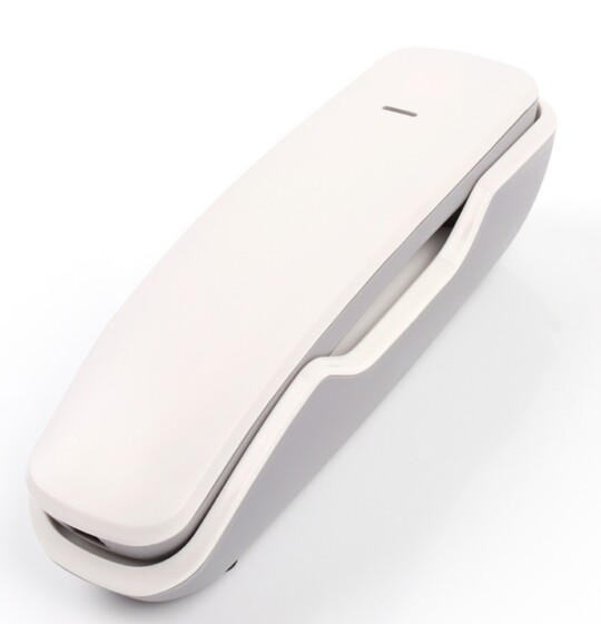 Compact Wall-mounted telephone designed for hotel guestroom use – CT-129 model.