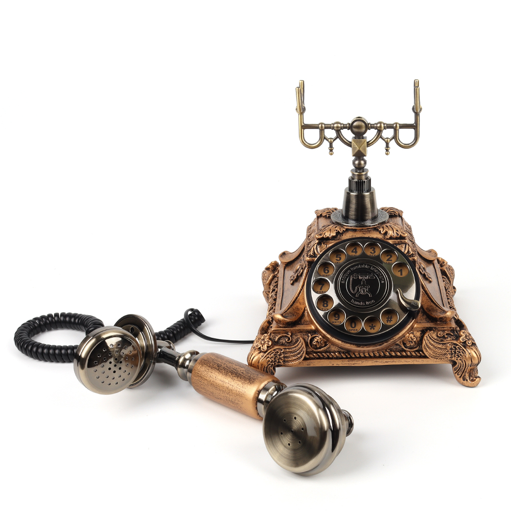 Vintage Rotary Audio Telephone with Classic Design CT-8305