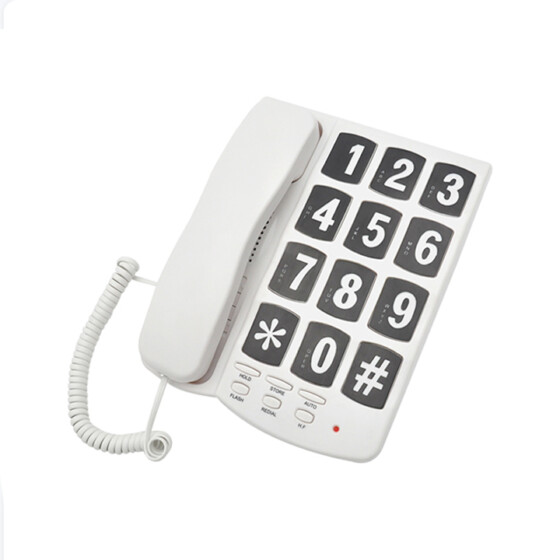 Big Button Telephone for Hotels CT-255 designed for guestroom convenience and accessibility Big Button Telephone for Hotels CT-255 designed for guestroom convenience and accessibility