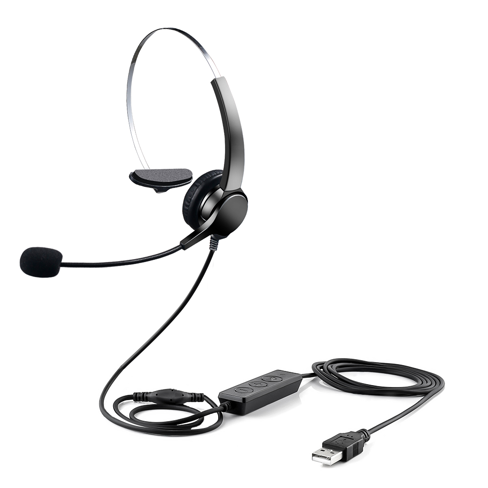 Noise Cancelling Headset VH500, USB接続, Adjustable Mic, Business Calls