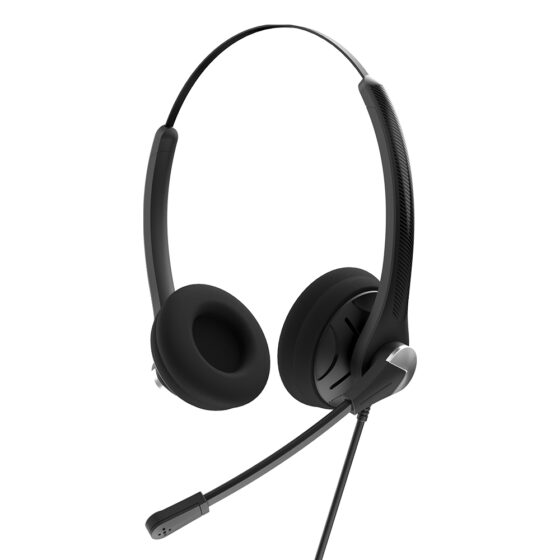 Active Noise Cancelling Telephone VH710D, professional sound quality, noise reduction, comfortable fit for long calls.