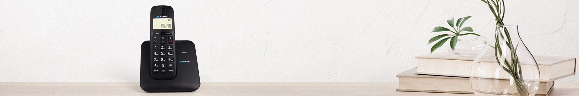 Cordless DECT Telephone – Secure & Clear Voice Calls.